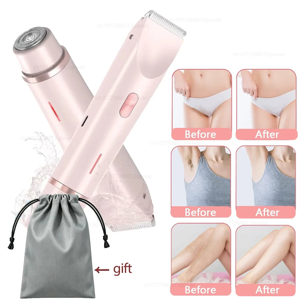 Dual Head Women's Shaver