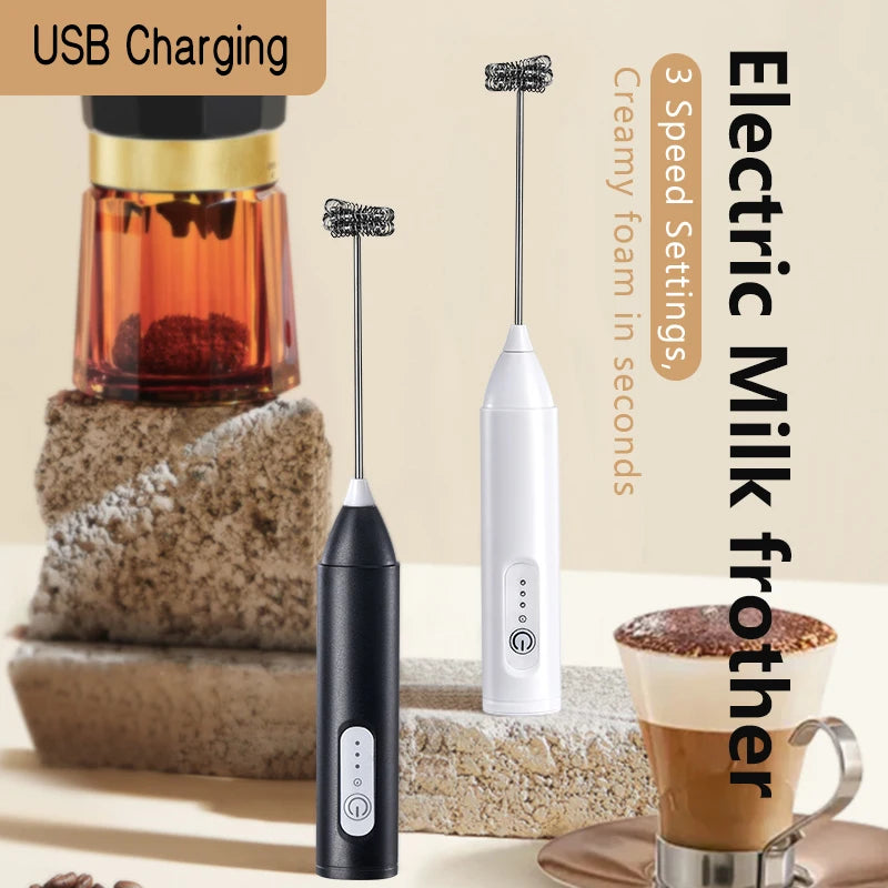 FrothMaster Compact Electric Coffee Whisk